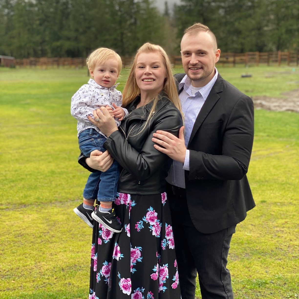 Jack Stanley, Co-Founder of The Tech Academy with his family