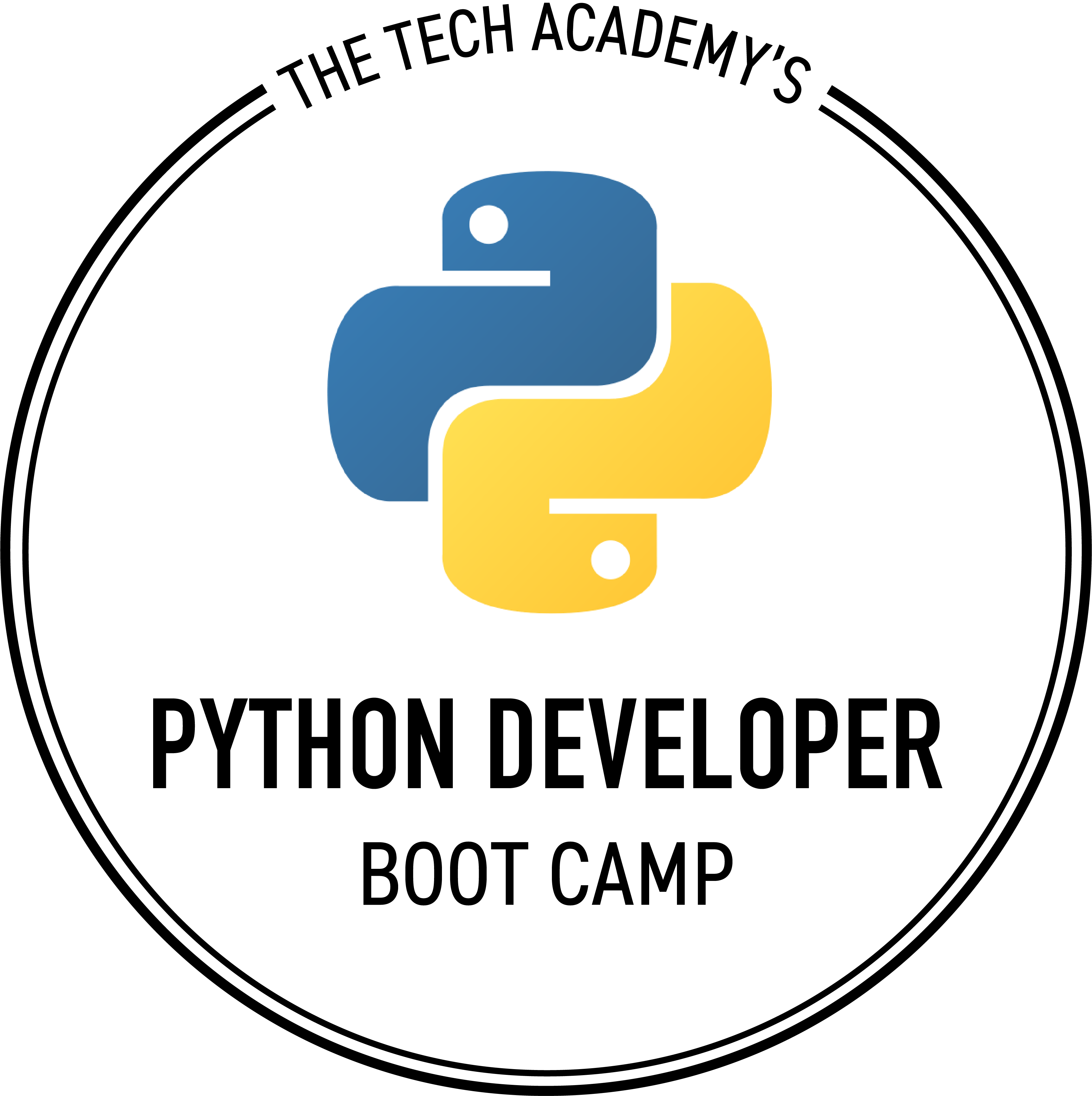 The Tech Academy’s Online Python Coding Boot Camp Logo