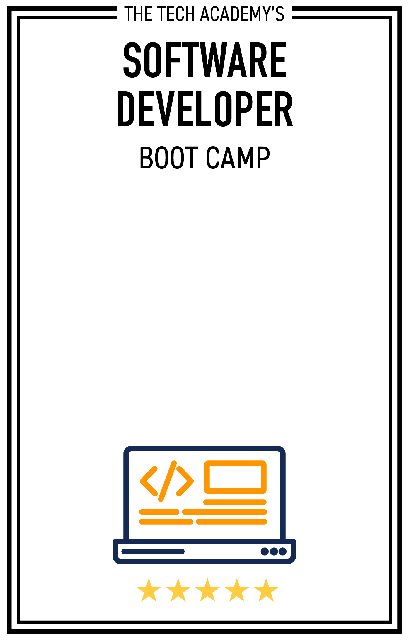The Tech Academy Software Developer Coding Boot Camp logo for online, Portland, Oregon, Denver, Colorado and Salt Lake City, Utah